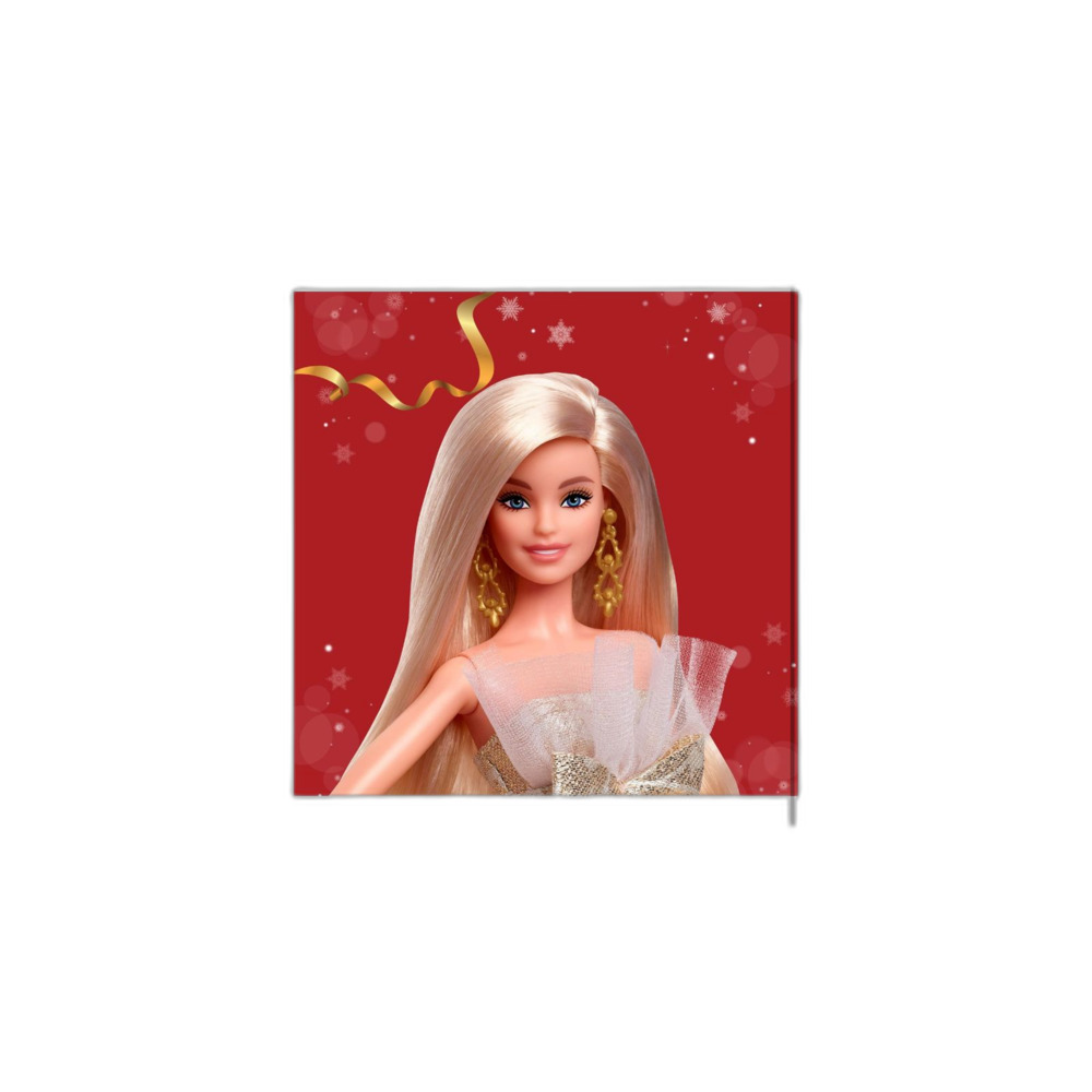 Barbie Signature 2025 Holiday Blonde Fashion Doll with Silver & Gold Gown NWB - Picture 2 of 6